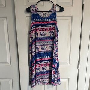 Bobbie Brooks women’s elephant dress size 1x